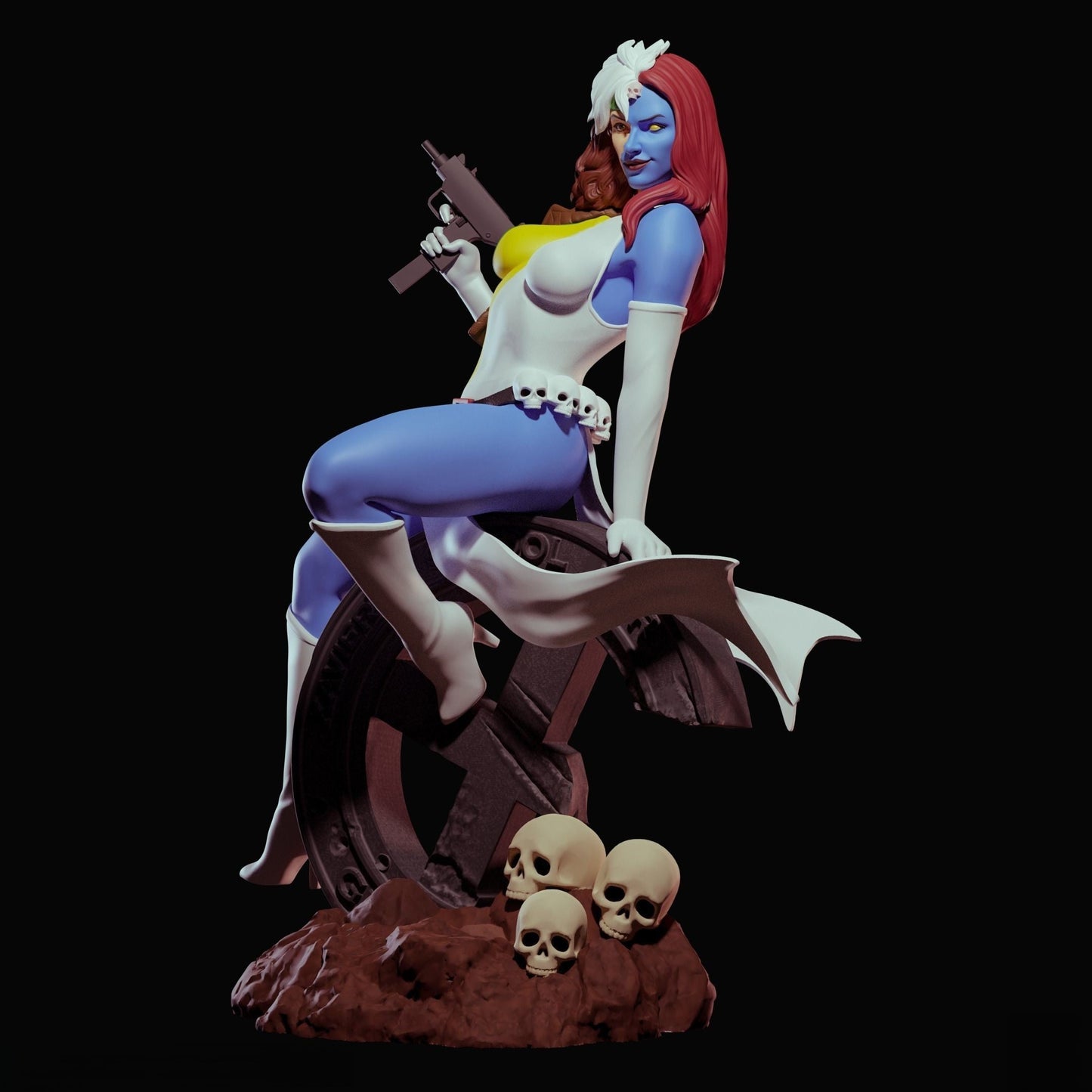 Mystique to Rogue - X-MEN - STL 3D Print Files