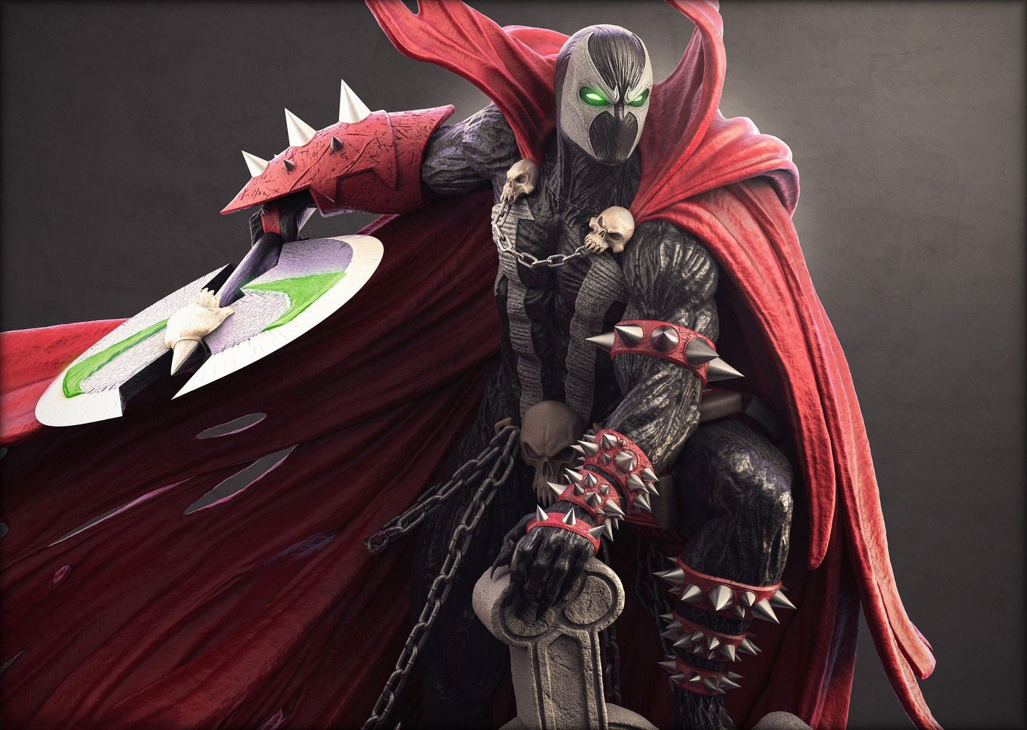 Spawn - Al Simmons - STL 3D Print Files
