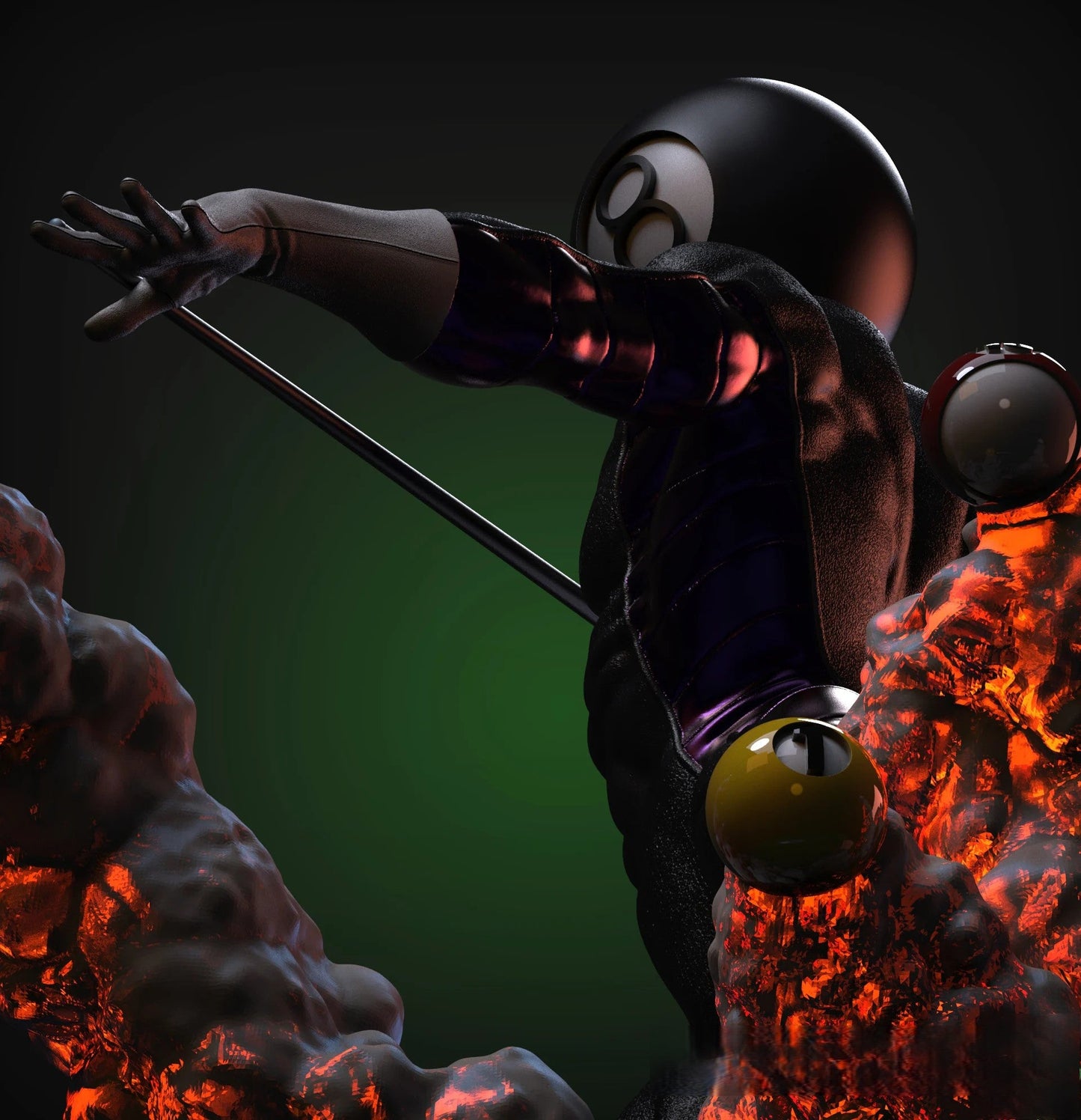 8-Ball - Marvel Comics - STL 3D Print Files