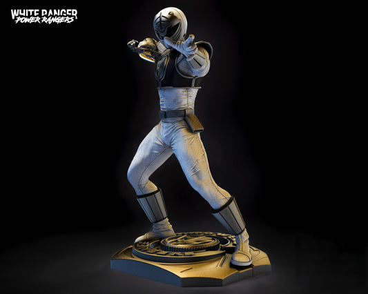 White Ranger - Power Ranger - STL 3D Print Files
