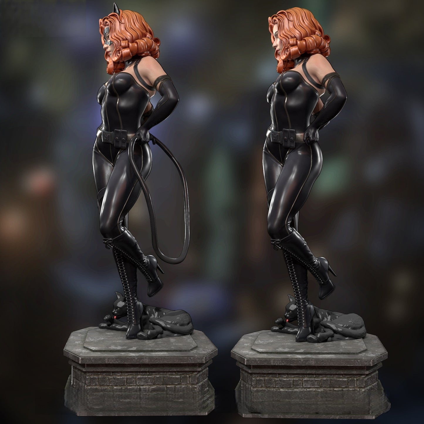 1606 Catwoman - DC Comics - STL 3D Print Files