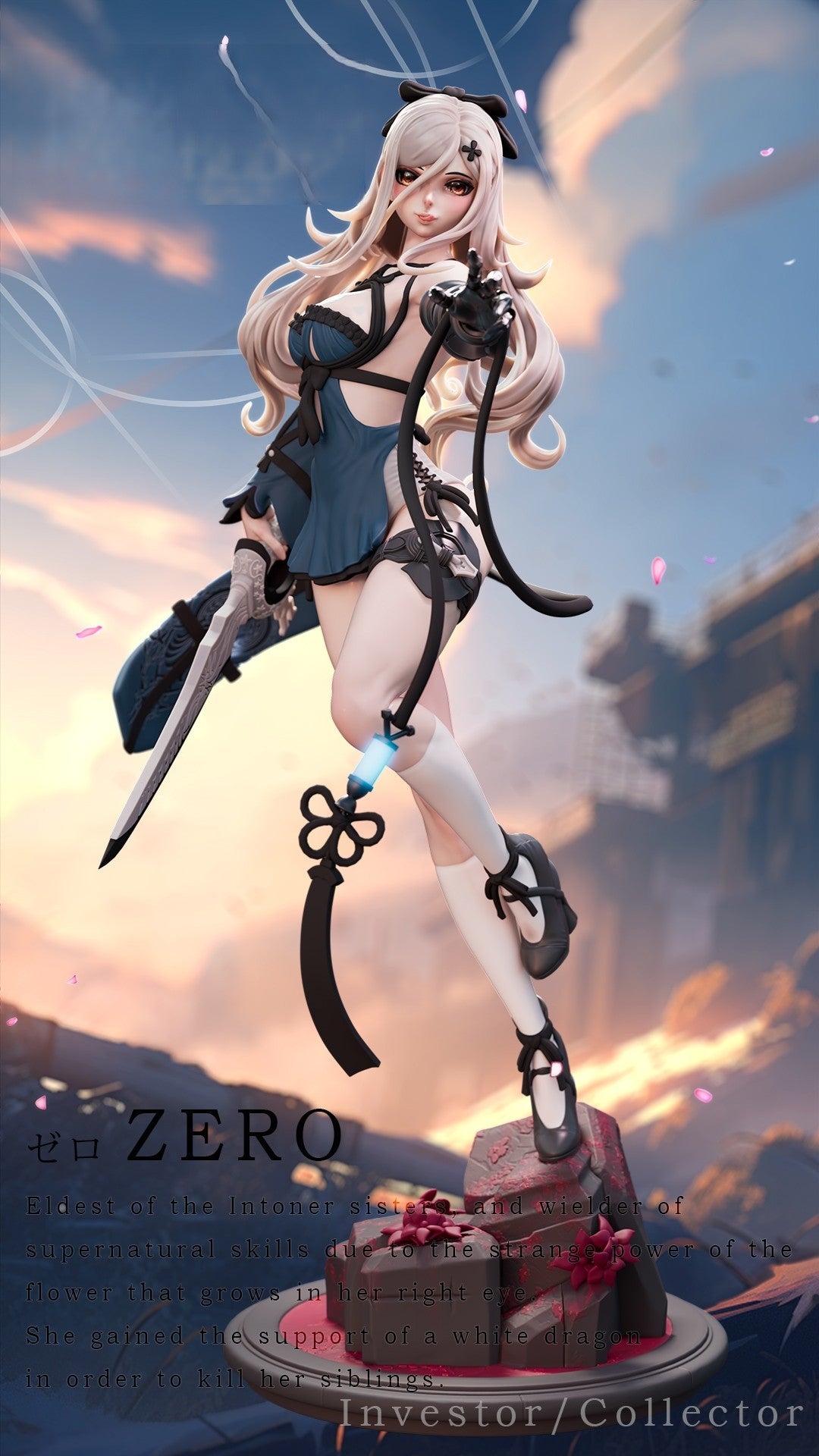 Zero - Drakengard 3 - STL 3D Print Files