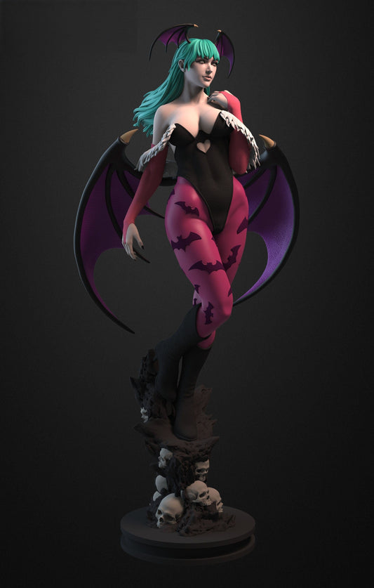 Morrigan Aensland NSFW - Darkstalkers - STL 3D Print Files