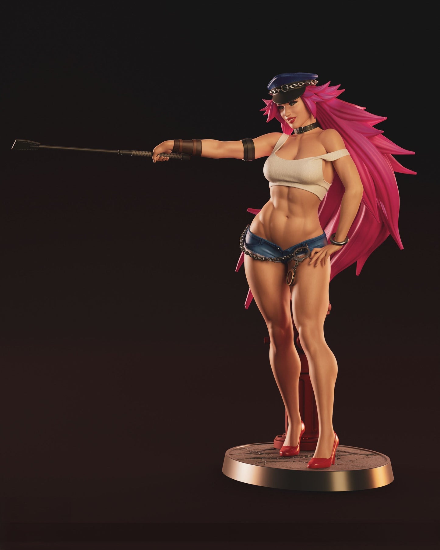 1433 Poison NSFW - Street Fighter - STL 3D Print Files