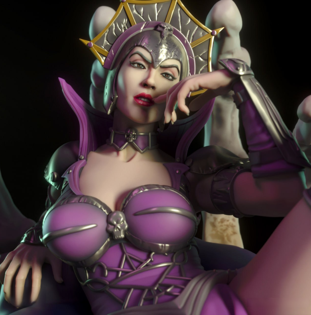 Evil-Lyn NSFW - He-Man and the Masters of the Universe - STL 3D Print Files