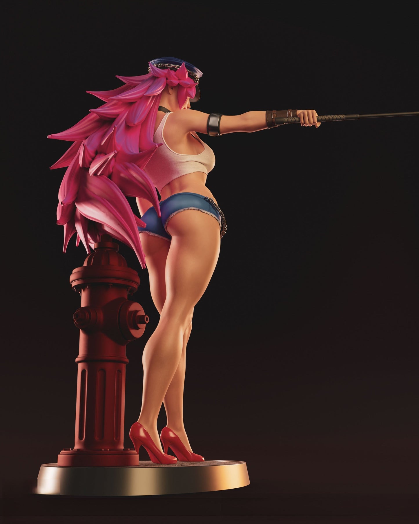 1433 Poison NSFW - Street Fighter - STL 3D Print Files