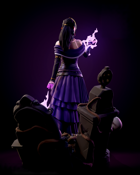 Liliana Vess - Magic: The Gathering - STL 3D Print Files