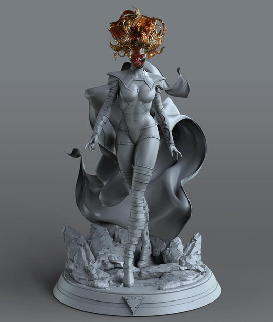 Phoenix Force - Emma Frost - STL 3D Print Files