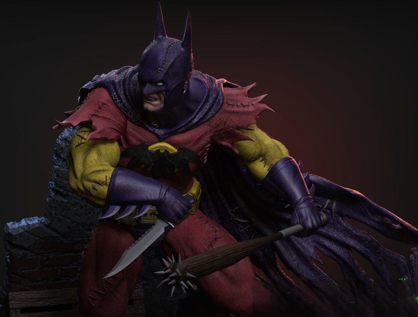 Batman Zur-En-Arrh - DC Comics - STL 3D Print Files