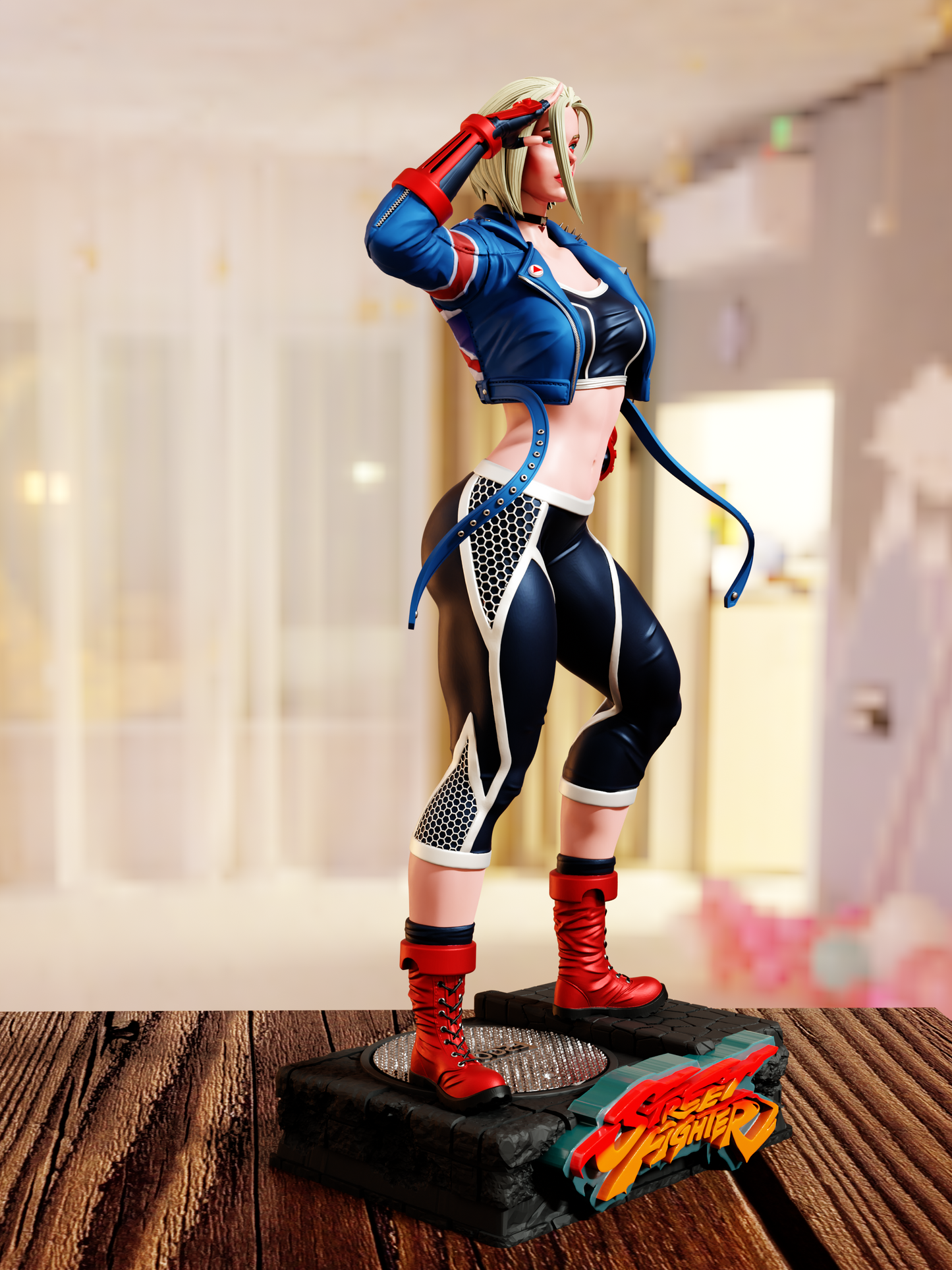 1301 Cammy - Street Fighter 6 - STL 3D Print Files
