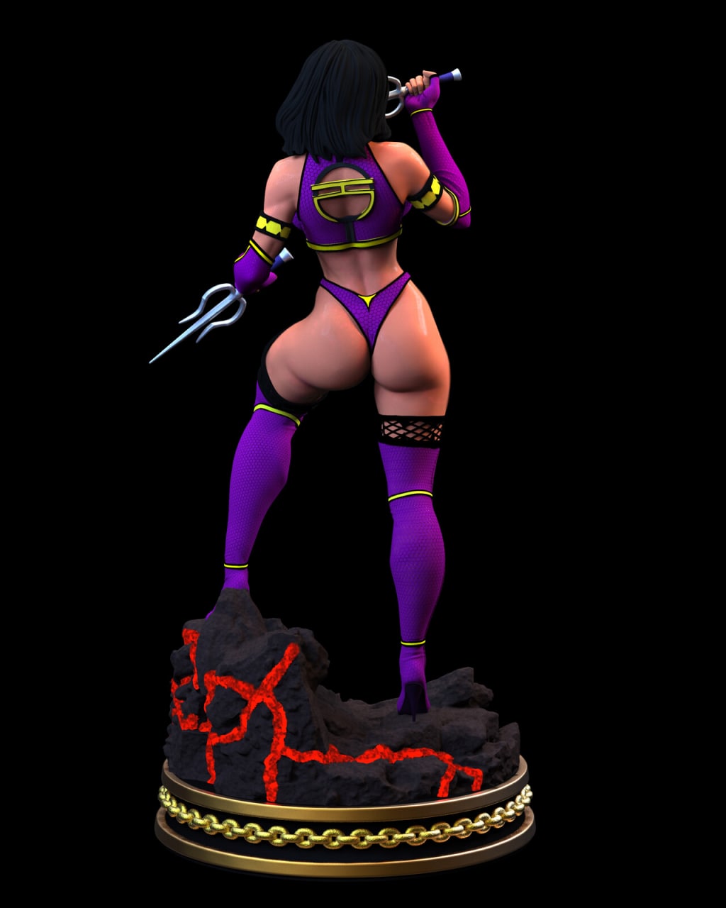 1610 Mileena NSFW - Mortal Kombat - STL 3D Print Files