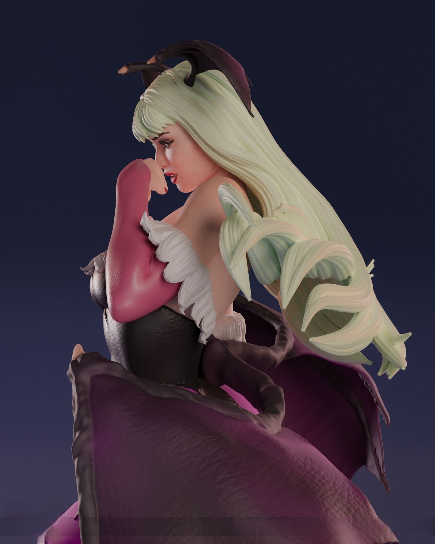 1492 Morrigan NSFW - Darkstalkers - STL 3D Print Files
