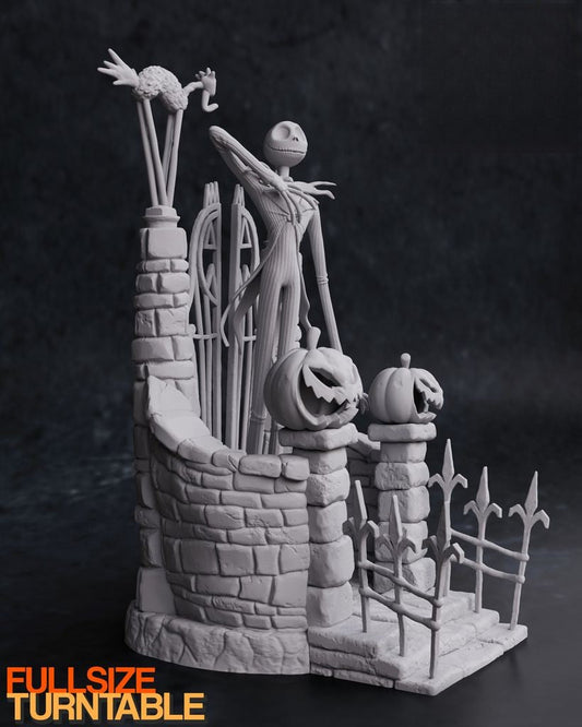 Jack Skellington - The Nightmare Before Christmas - STL 3D Print Files