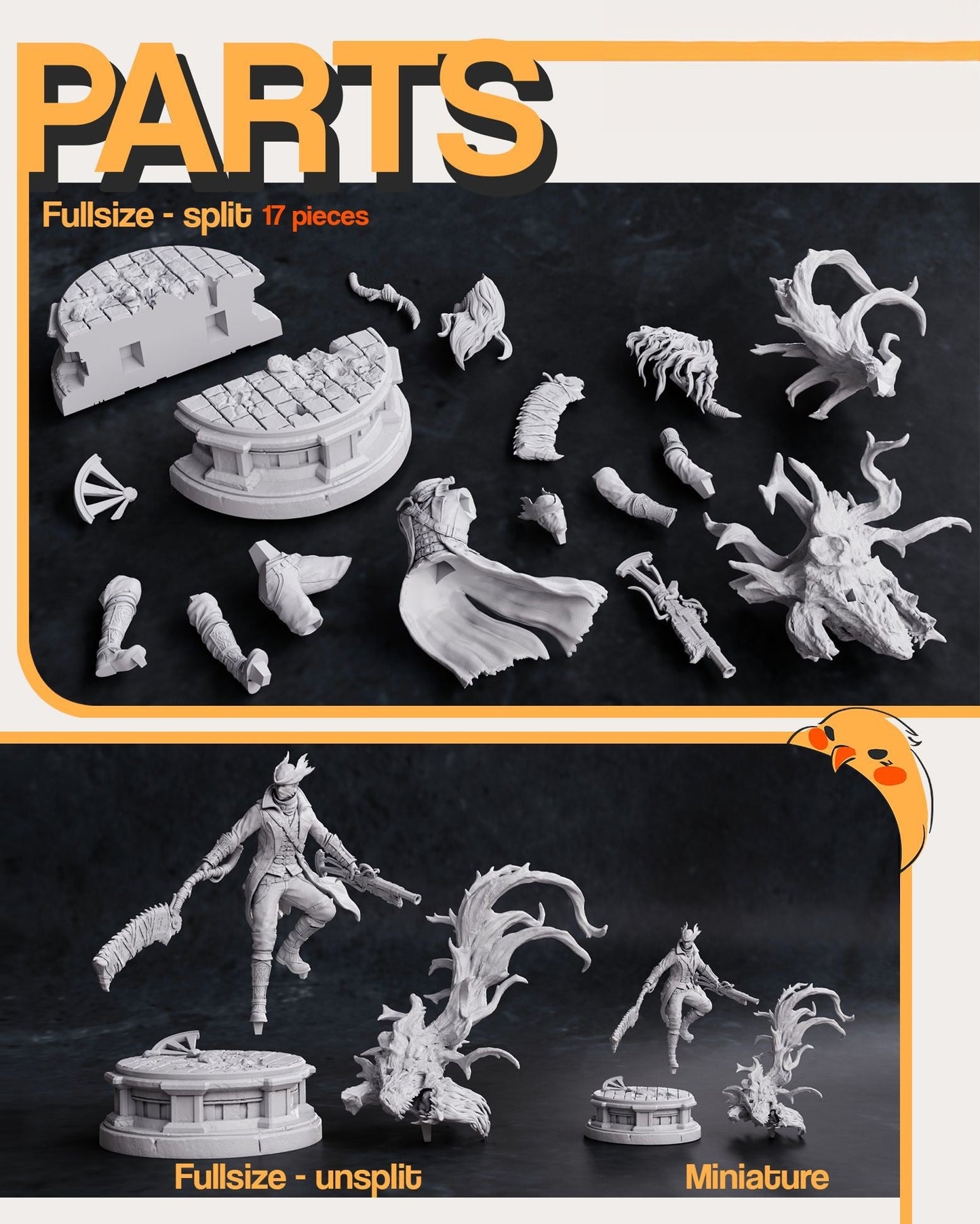 The Hunter - Bloodborne - STL 3D Print Files