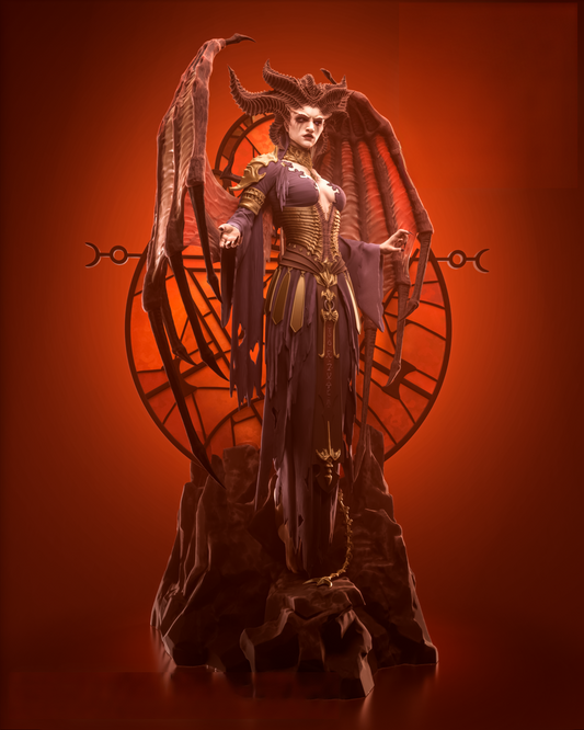 1463 Lilith - Diablo - STL 3D Print Files