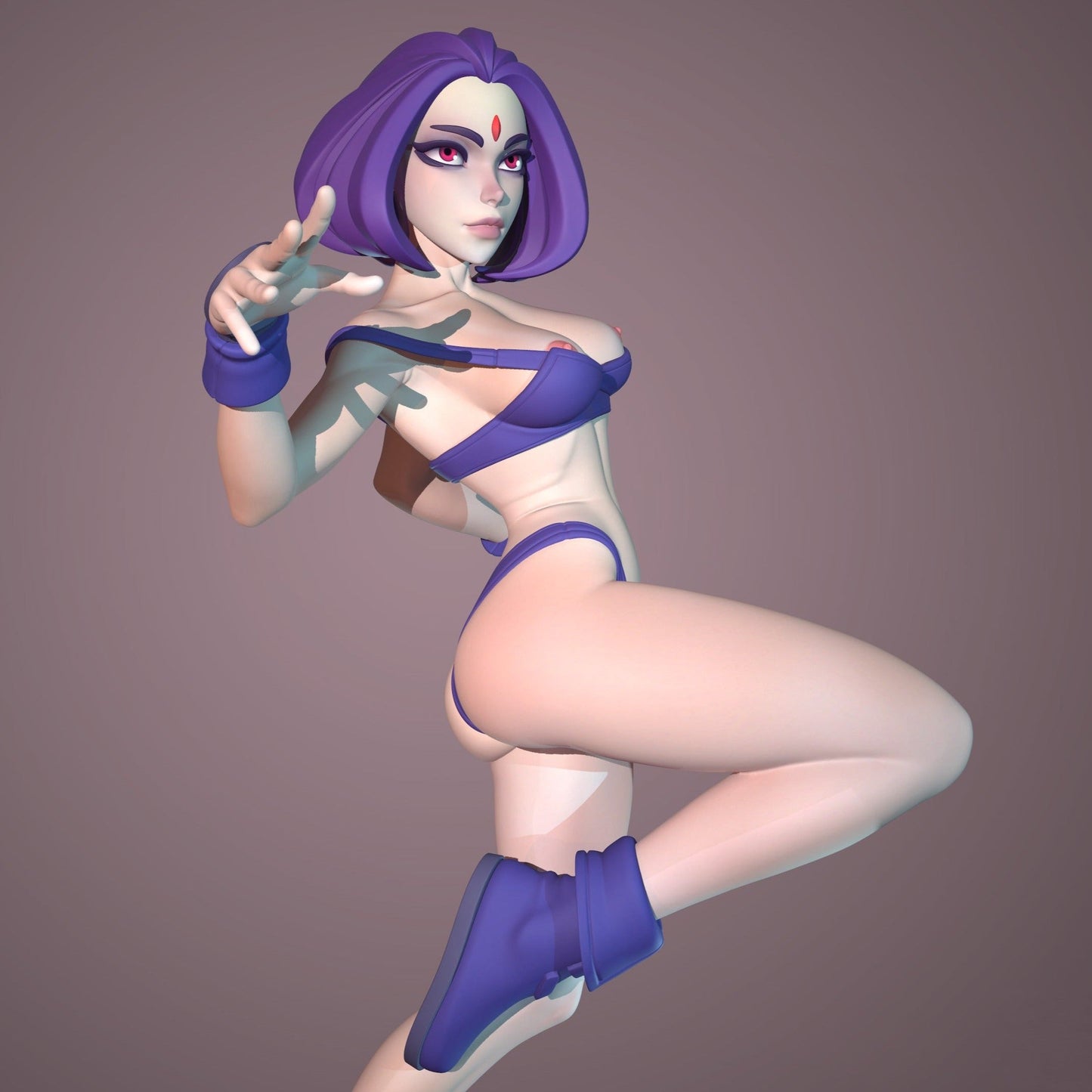 1506 Raven NSFW - DC Comics - STL 3D Print Files