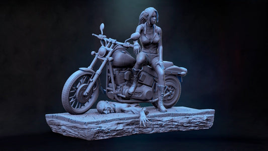 1413 Claire Redfield - Resident Evil - STL 3D Print Files