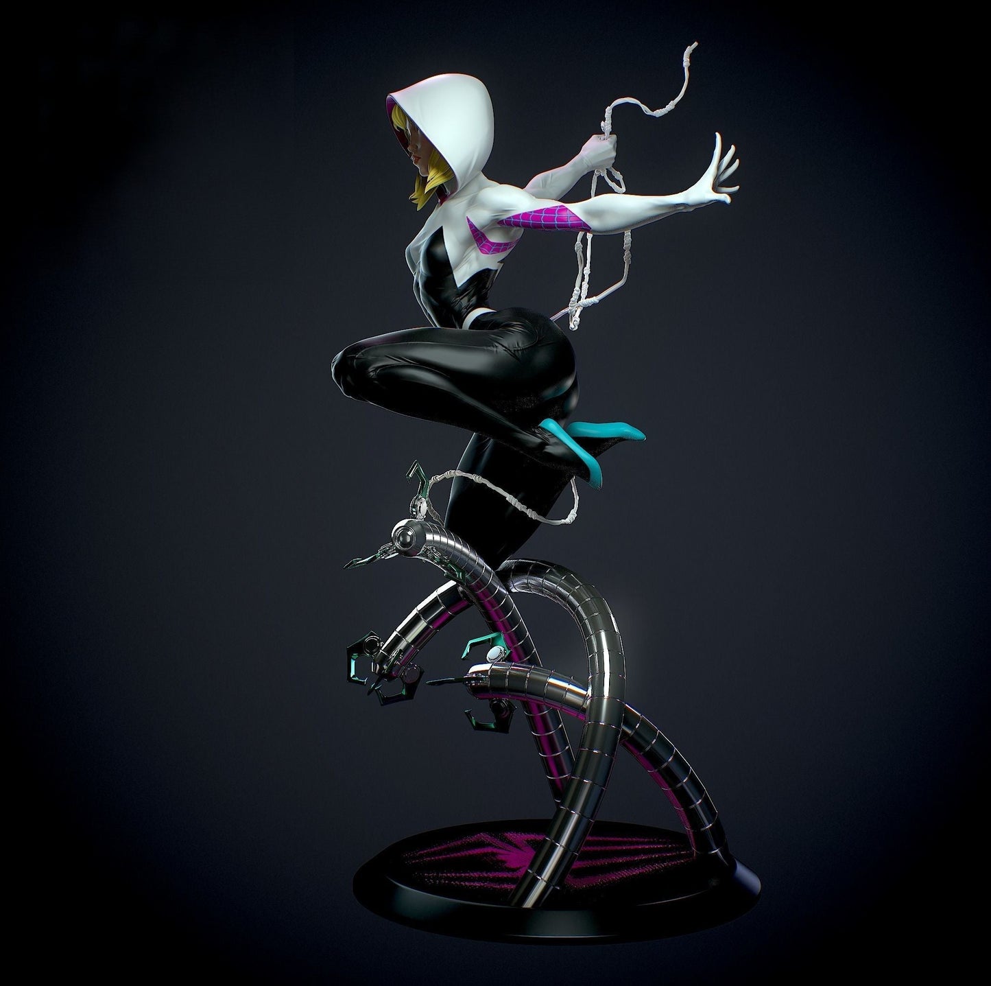 1427 Spider Gwen NSFW - STL 3D Print Files