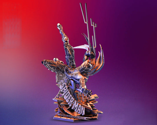 1536 Spiderman 2099 - Spiderverse - STL 3D Print Files