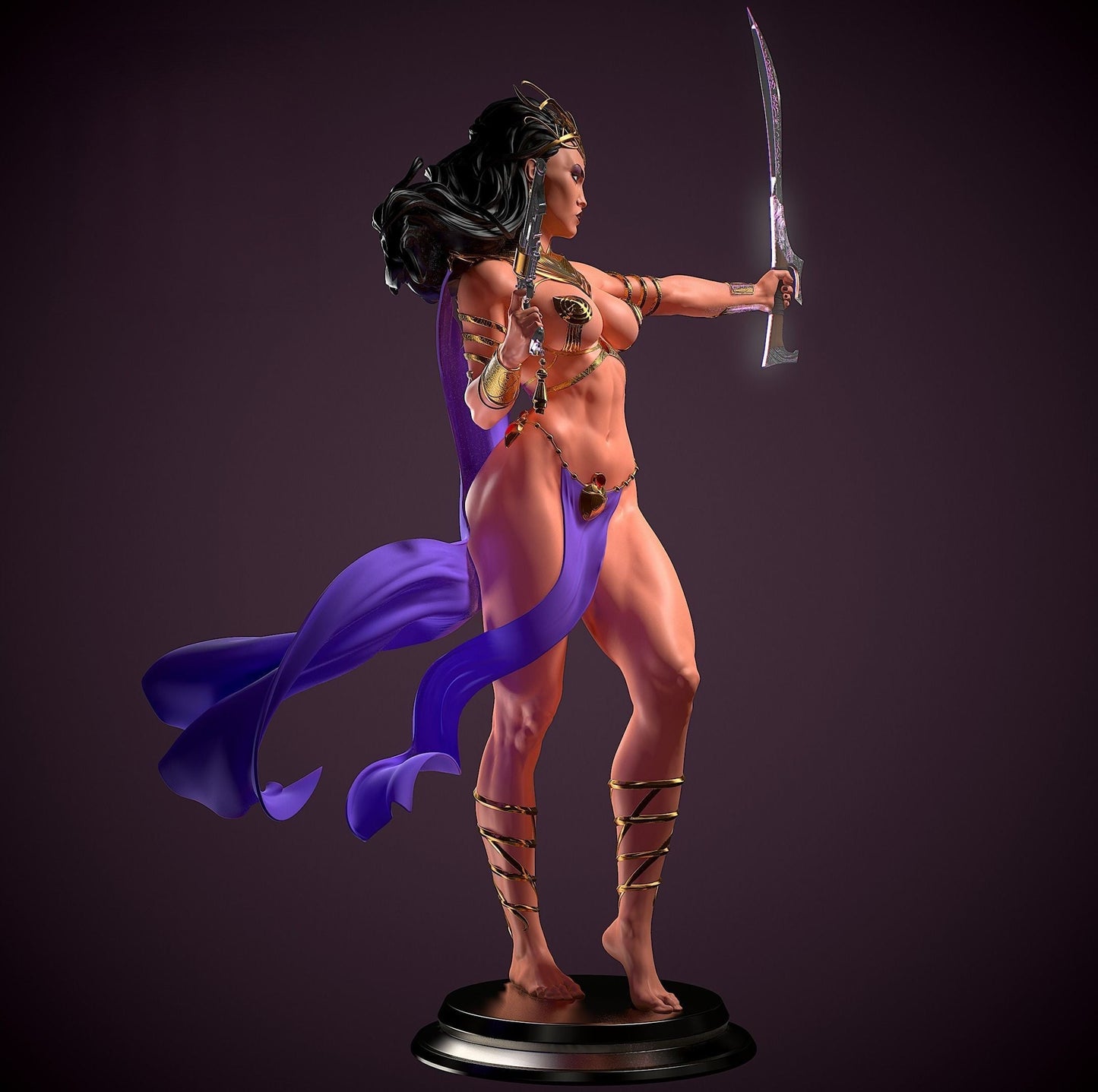 1332 Dejah Thoris NSFW - STL 3D Print Files