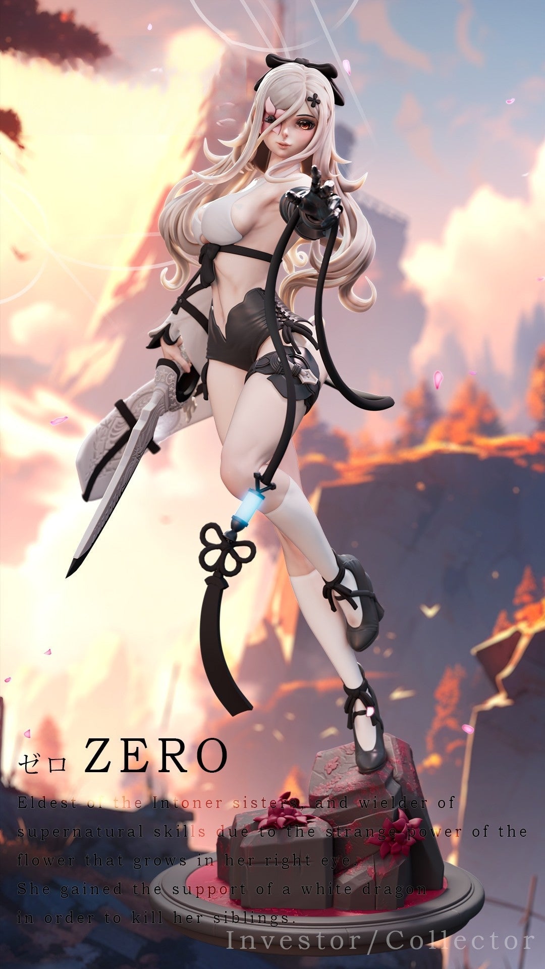 Zero - Drakengard 3 - STL 3D Print Files