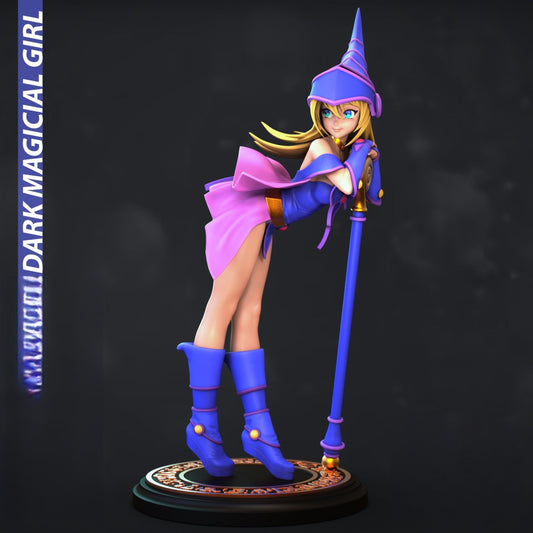 1298 Dark Magician Girl NSFW - Yu-Gi-Oh! - STL 3D Print Files