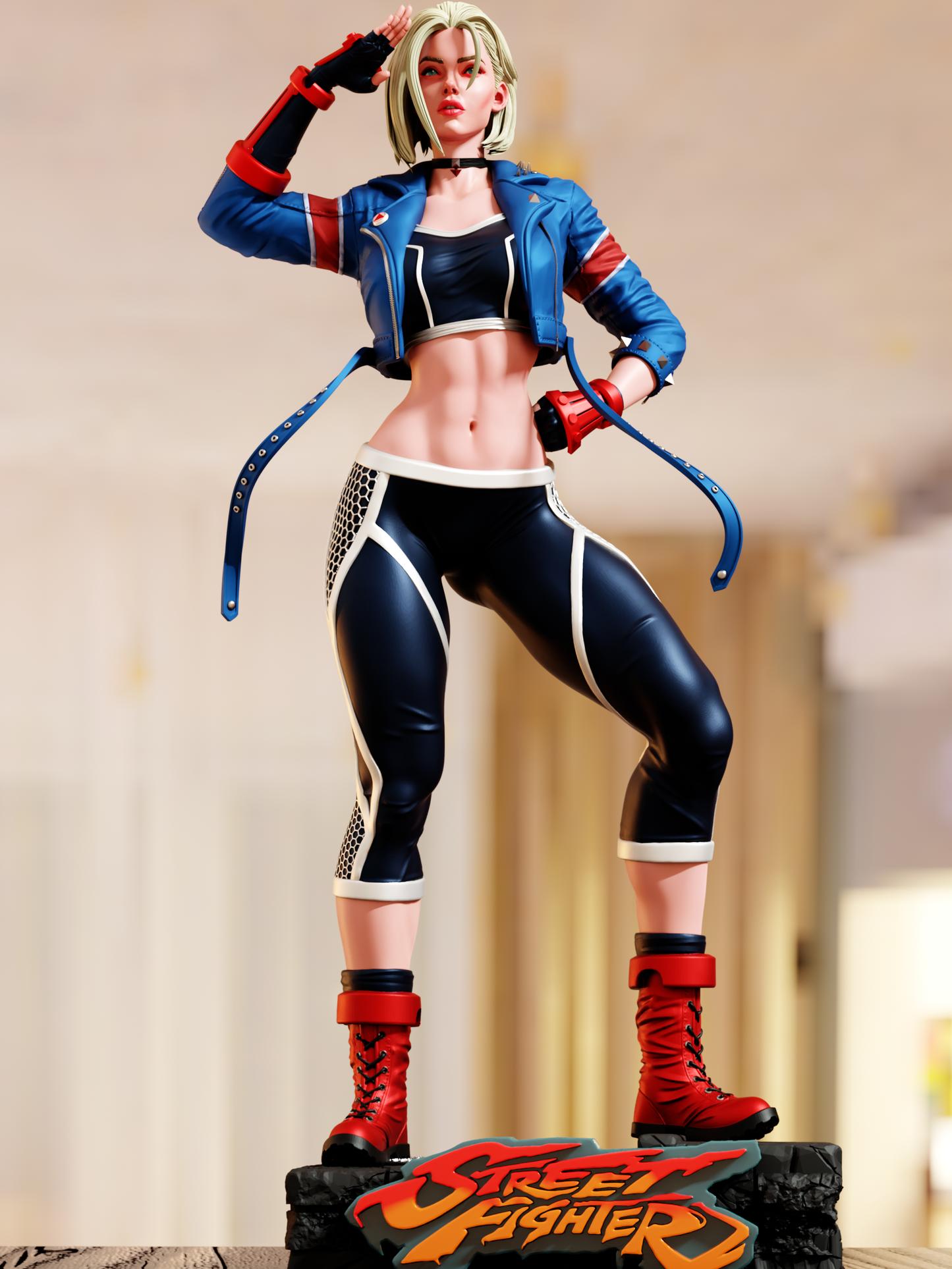 1301 Cammy - Street Fighter 6 - STL 3D Print Files