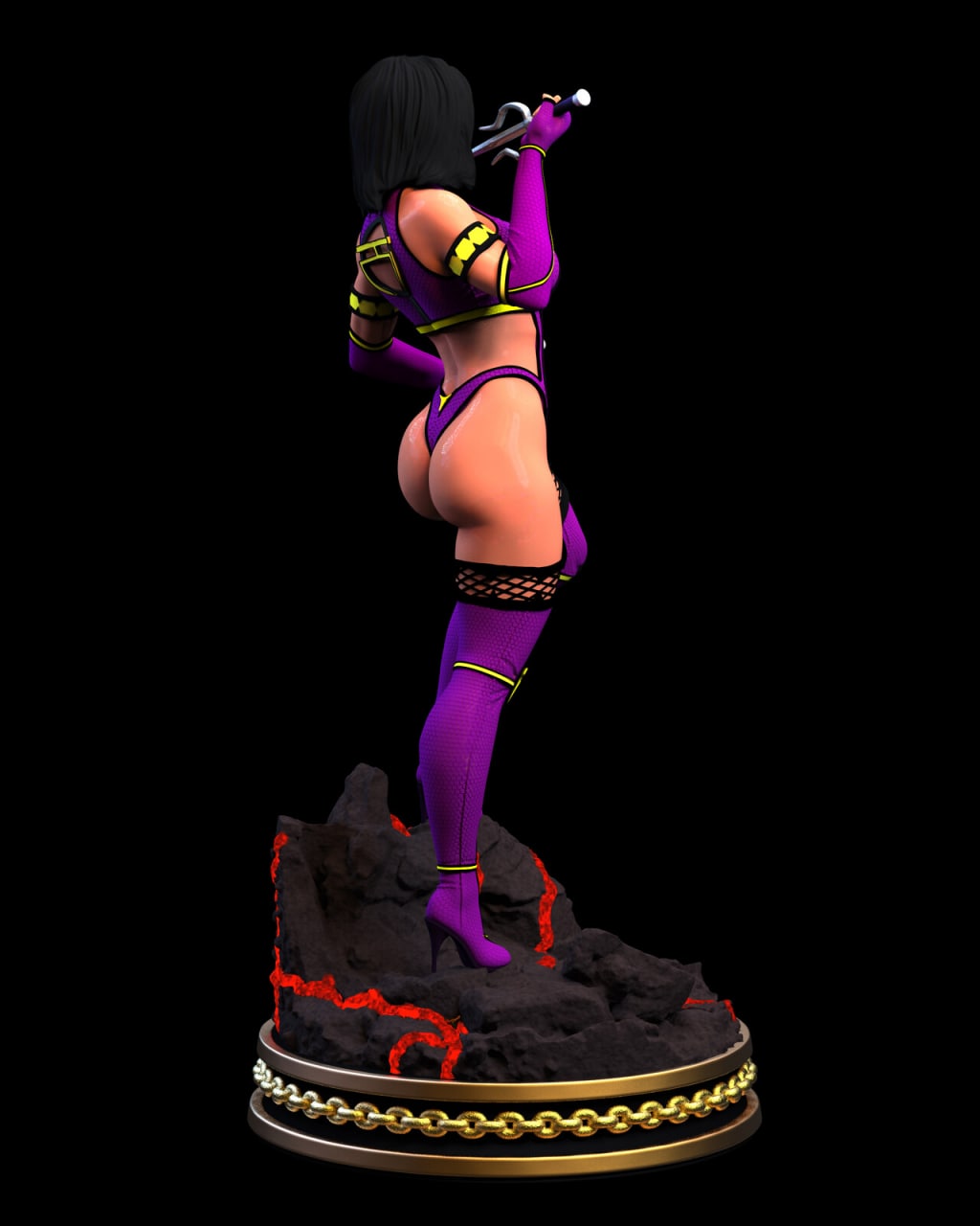 1610 Mileena NSFW - Mortal Kombat - STL 3D Print Files