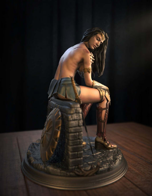 1846 Wonder Woman NSFW - Gal Gadot - STL 3D Print Files