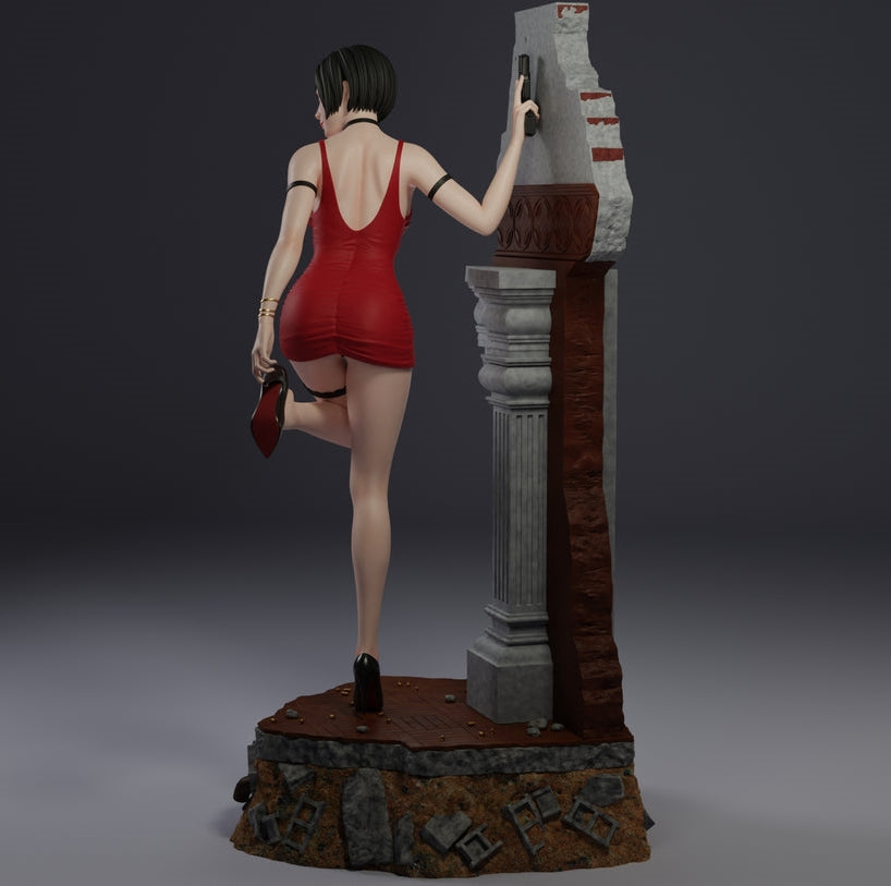 Ada Wong NSFW - Resident Evil - STL 3D Print Files