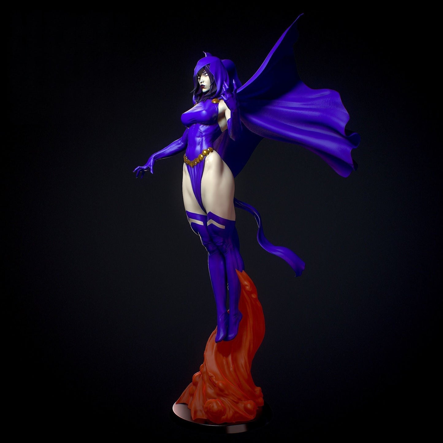 1417 Raven NSFW - DC Comics - STL 3D Print Files