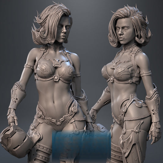 IRON WIDOW - Scarlett Johansson - STL 3D Print Files