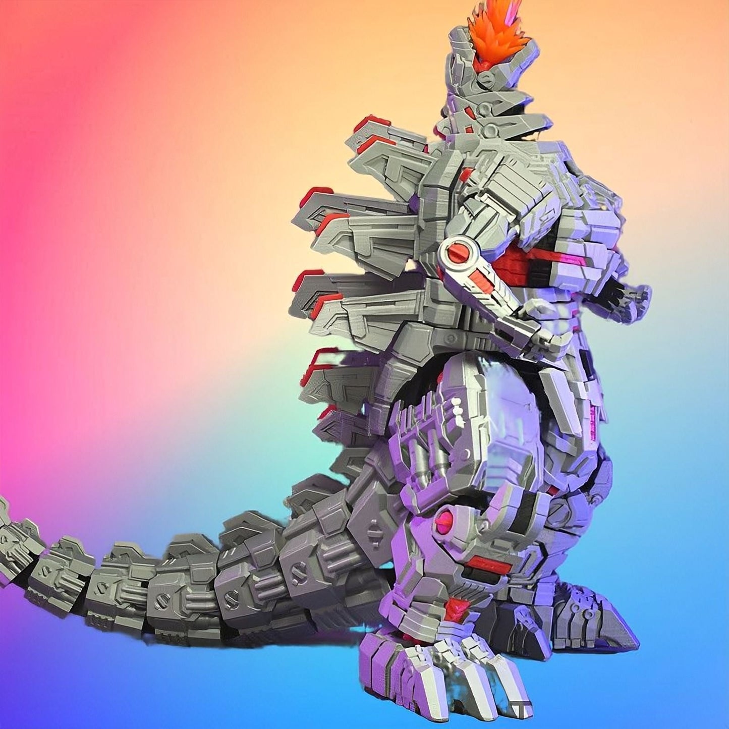 Atomic Dragon - Mecha Godzilla - STL 3D Print Files