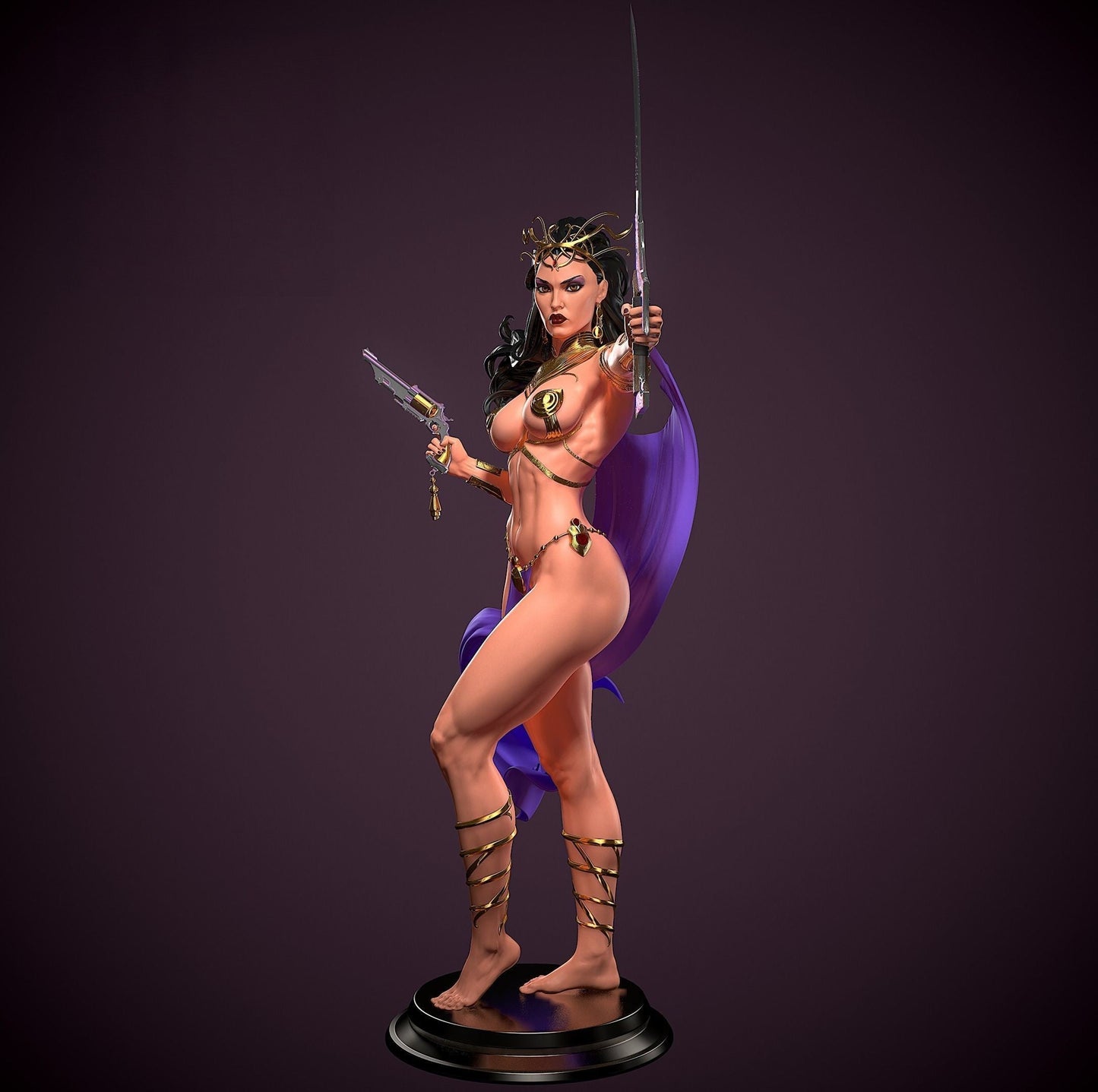 1332 Dejah Thoris NSFW - STL 3D Print Files