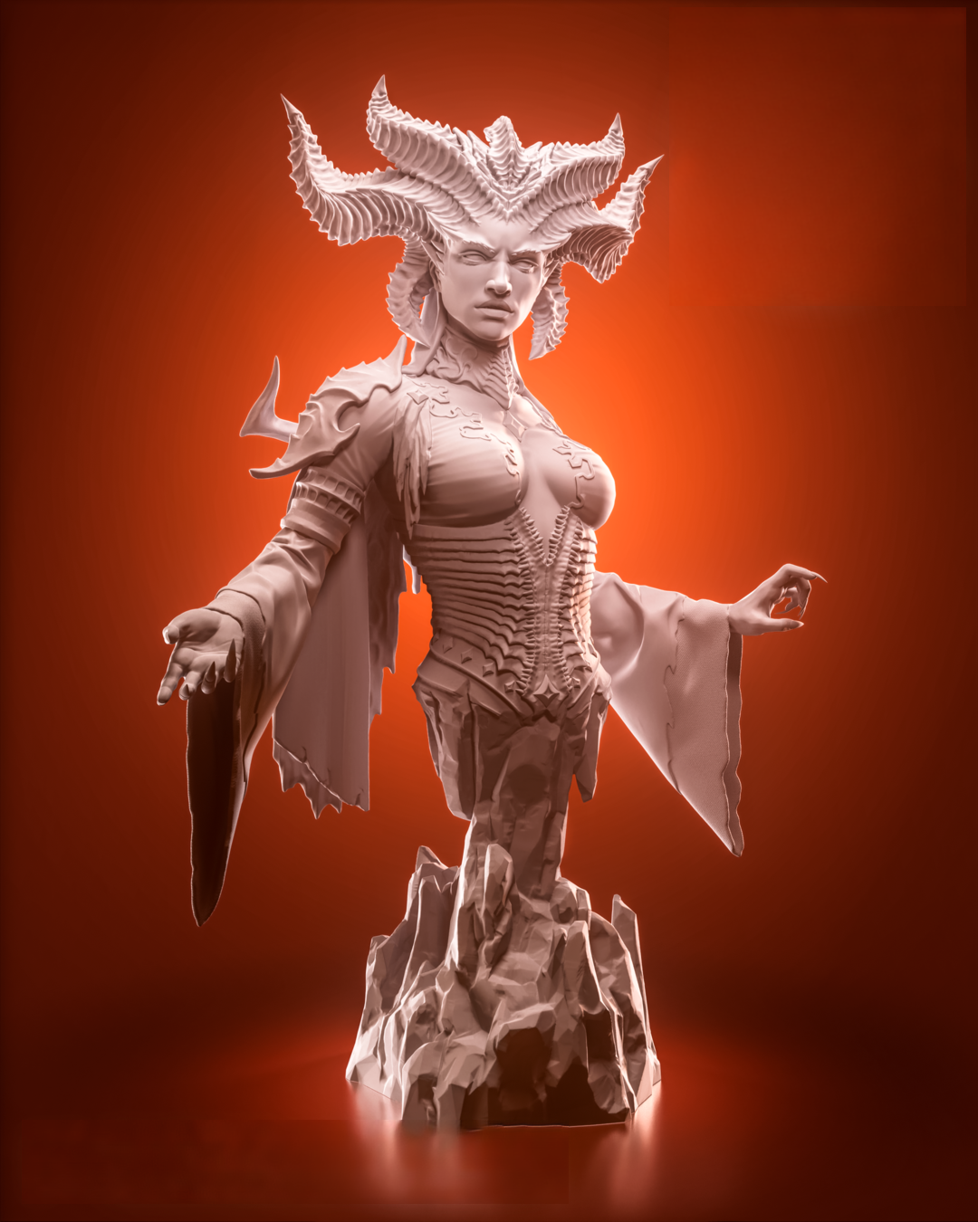 1463 Lilith - Diablo - STL 3D Print Files