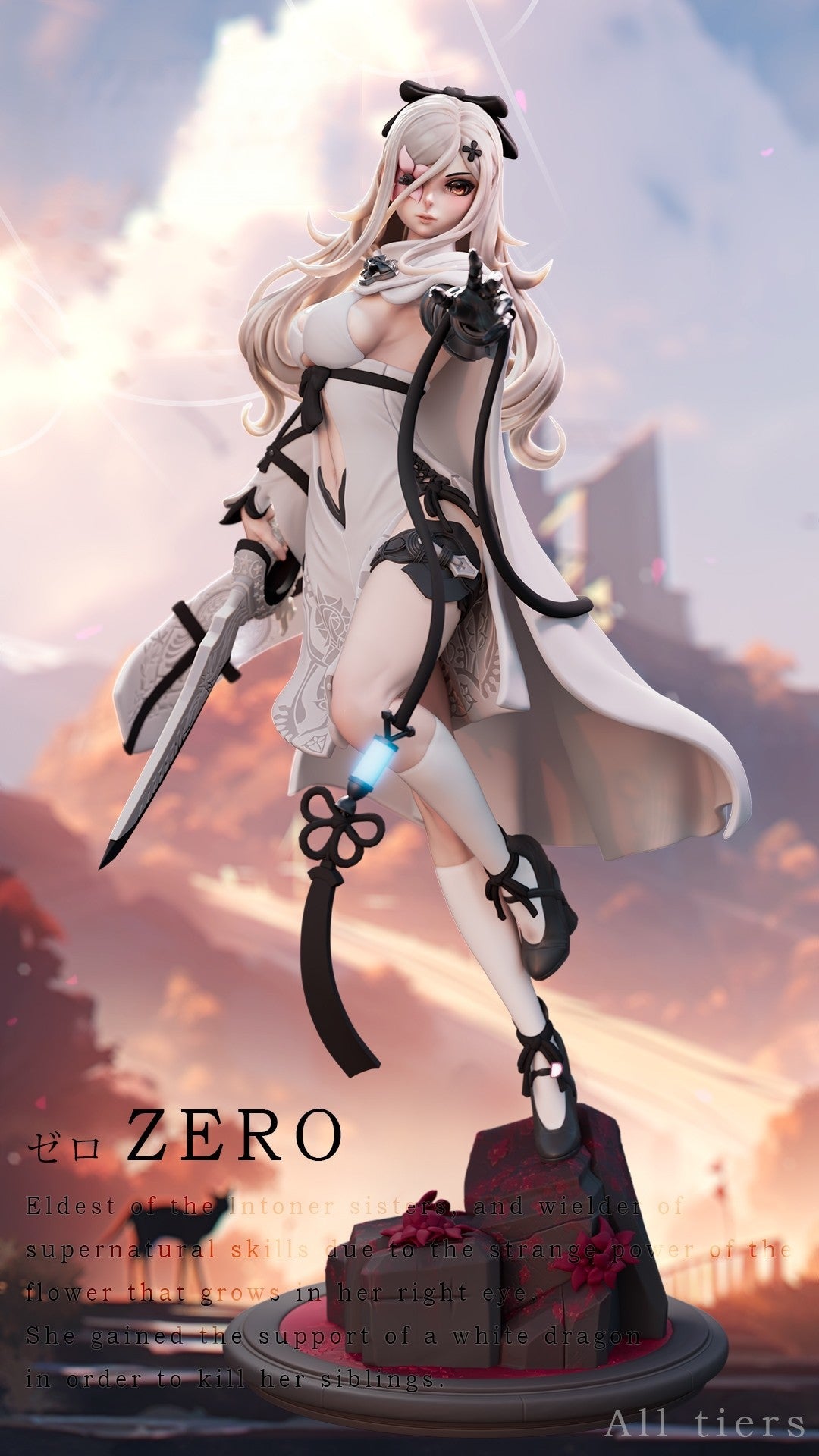 Zero - Drakengard 3 - STL 3D Print Files