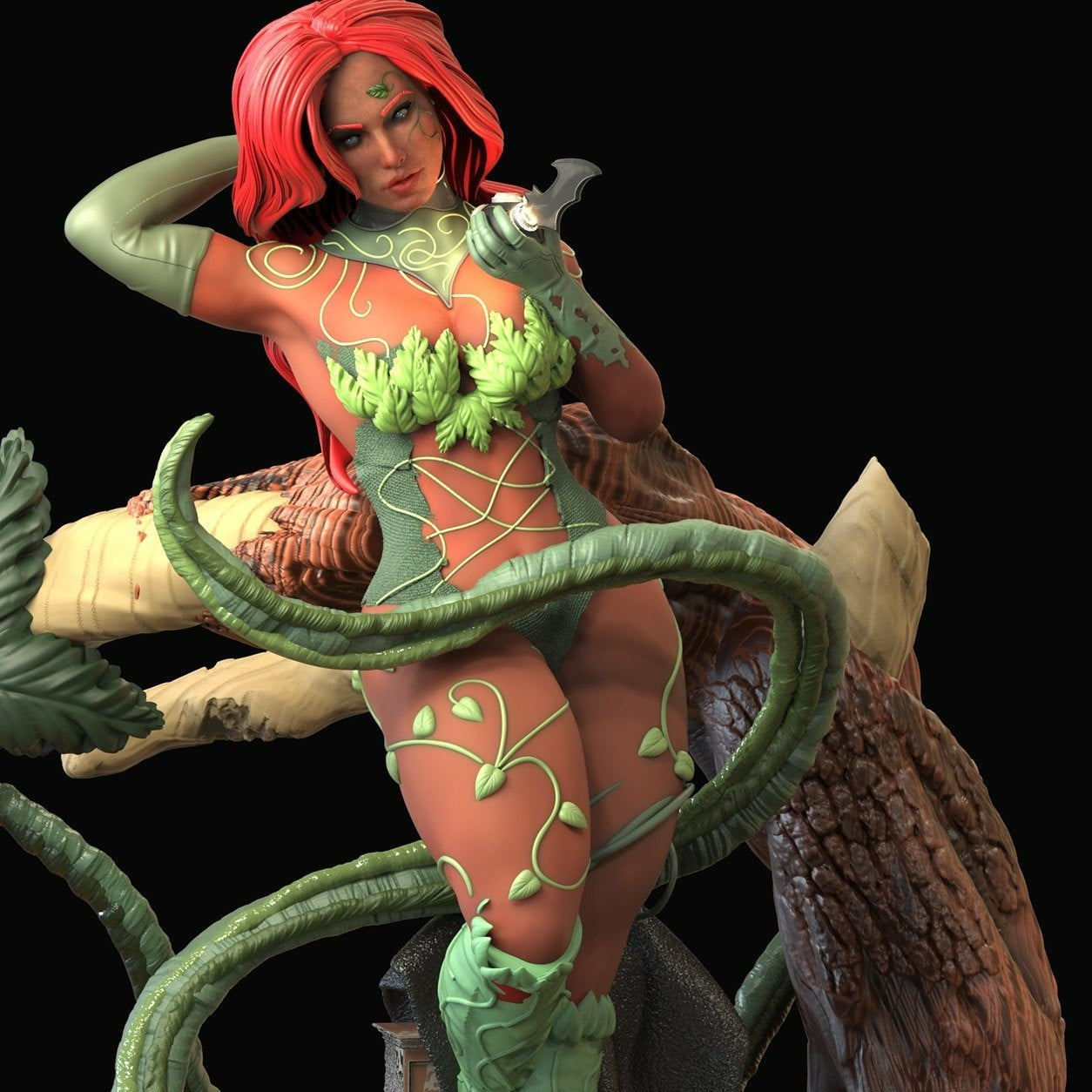 1625 Poison Ivy Origin - DC Comics - STL 3D Print Files