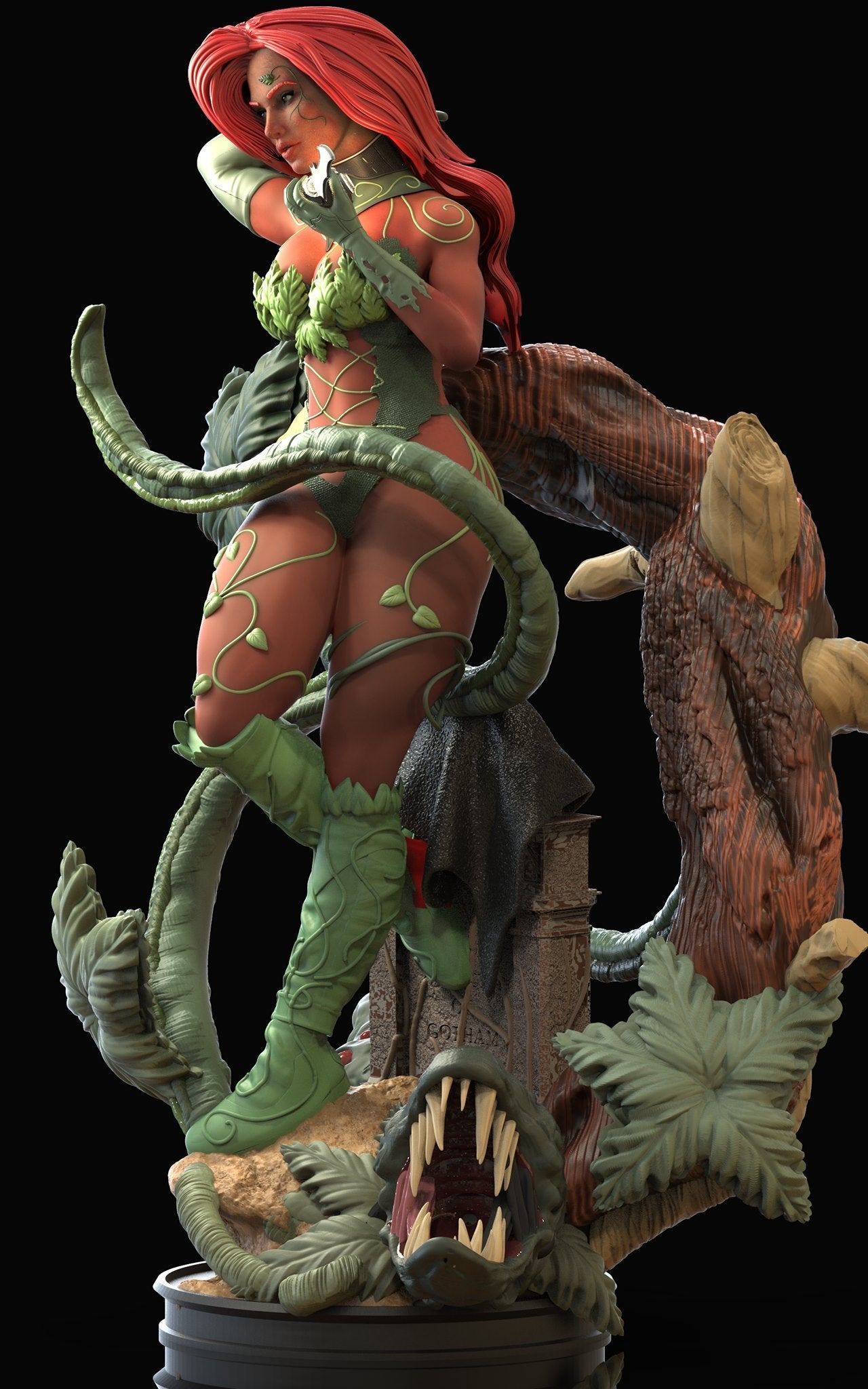 1625 Poison Ivy Origin - DC Comics - STL 3D Print Files