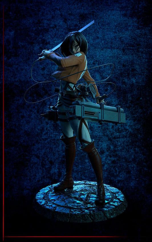 Mikasa Ackerman - Attack on Titan - STL 3D Print Files