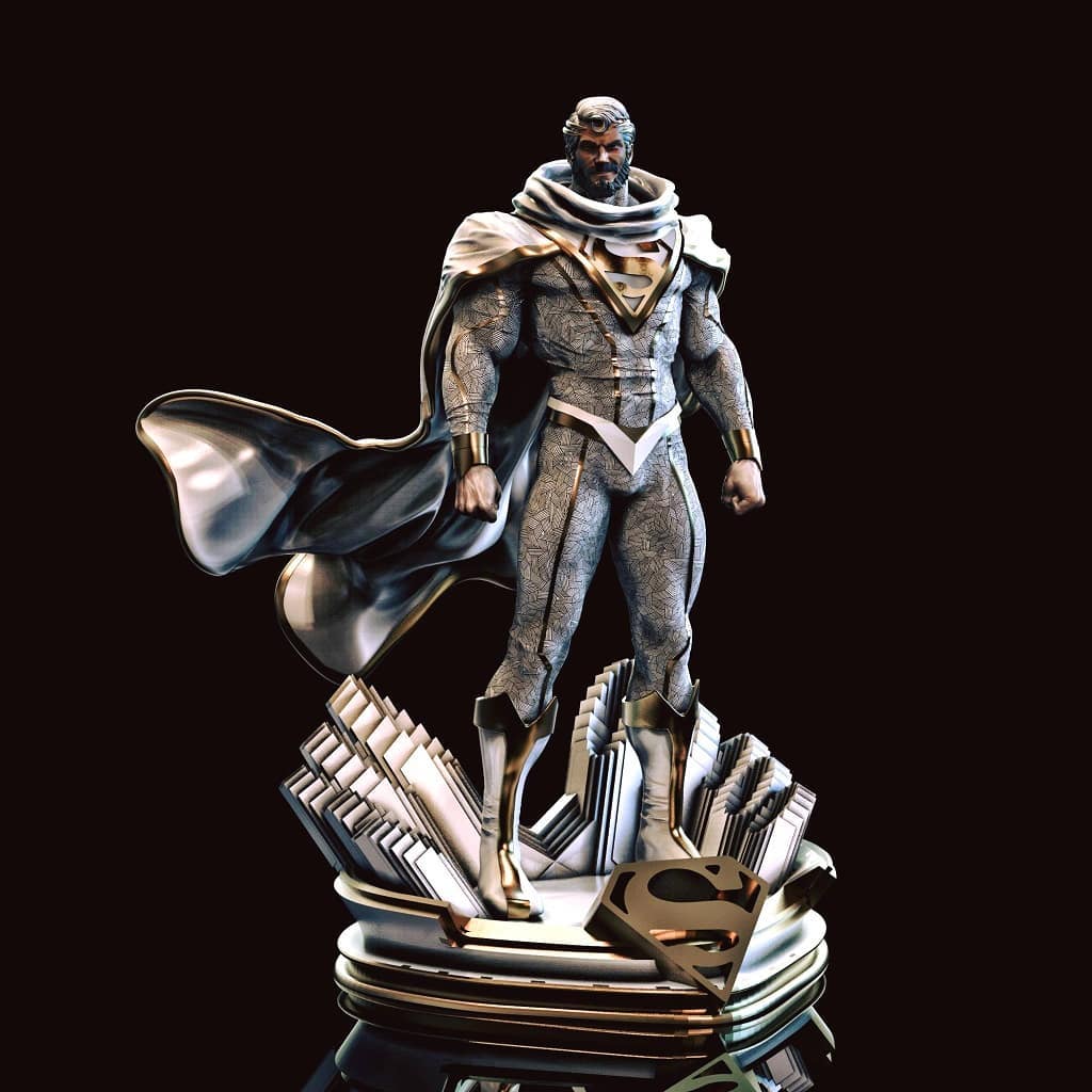The Future Superman - DC Comics - STL 3D Print Files