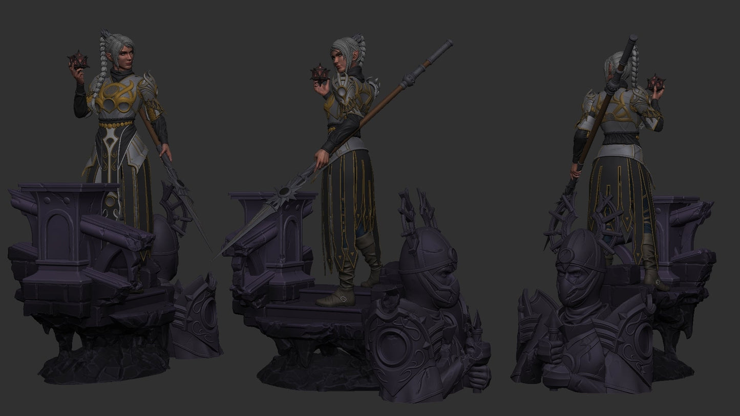 Shadowheart - Baldurs Gate 3 - STL 3D Print Files
