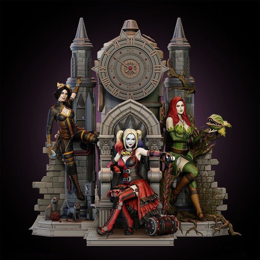 Gotham City Sirens - DC Comics - STL 3D Print Files
