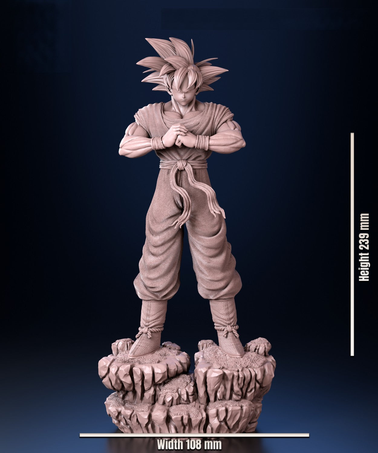 1609 Goku - Dragon Ball - STL 3D Print Files