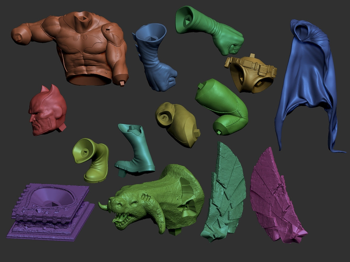1847 Batman - DC Comics - STL 3D Print Files