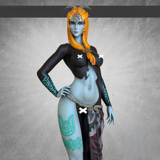 Midna Twilight Princess NSFW - The Legend of Zelda - STL 3D Print Files