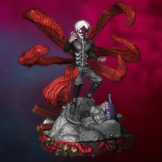 Ken Kaneki - Tokyo Ghoul - STL 3D Print Files