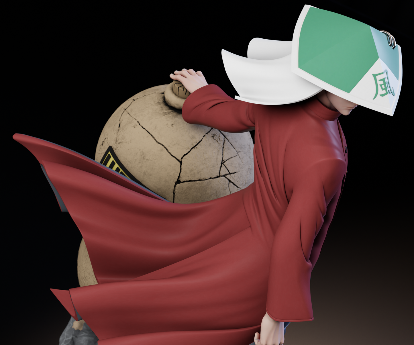 1300 GAARA - NARUTO - STL 3D Print Files