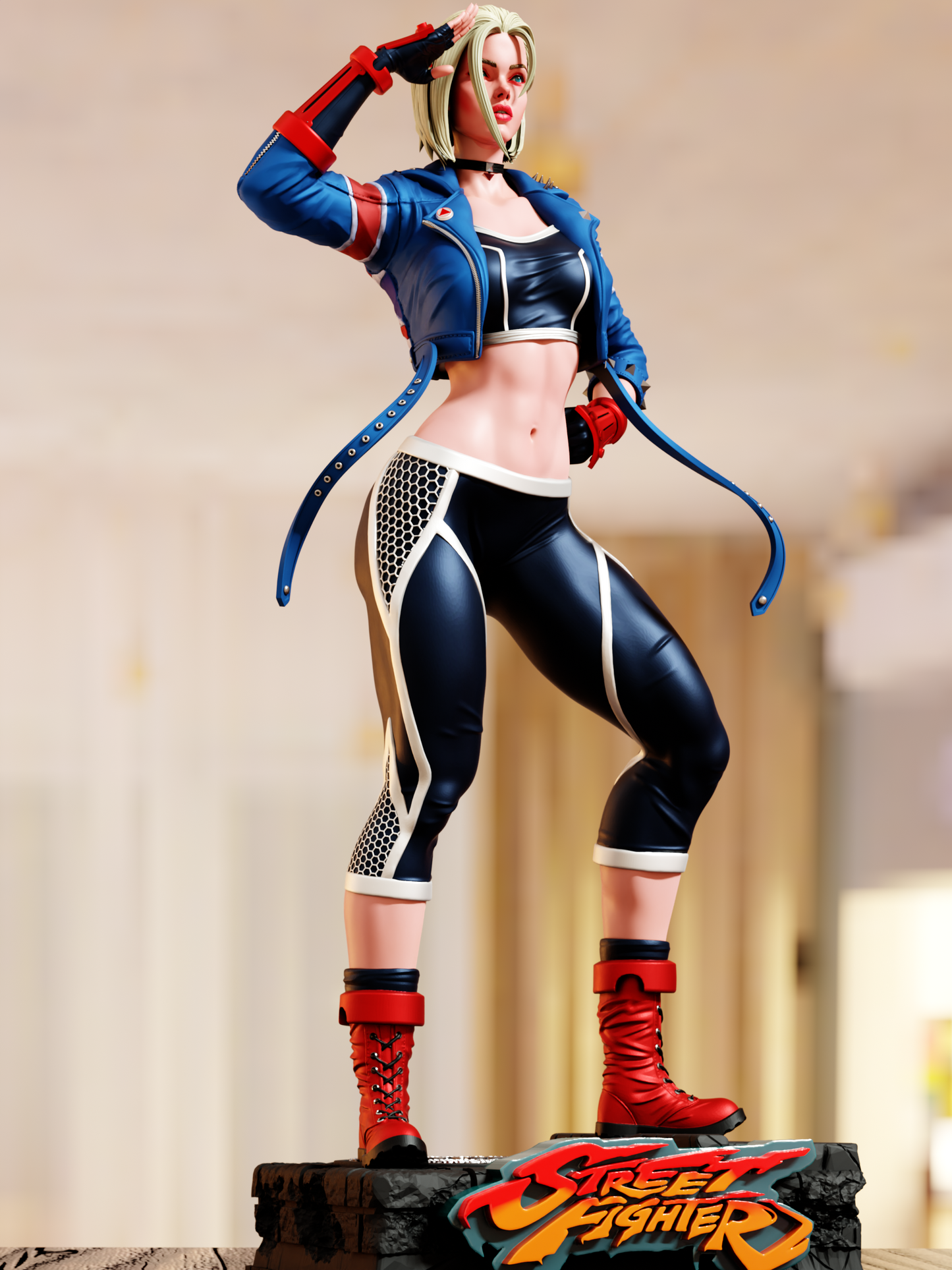 1301 Cammy - Street Fighter 6 - STL 3D Print Files