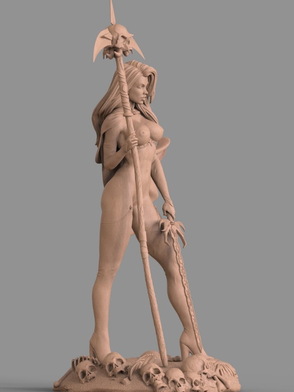 Lady Death NSFW - STL 3D Print Files