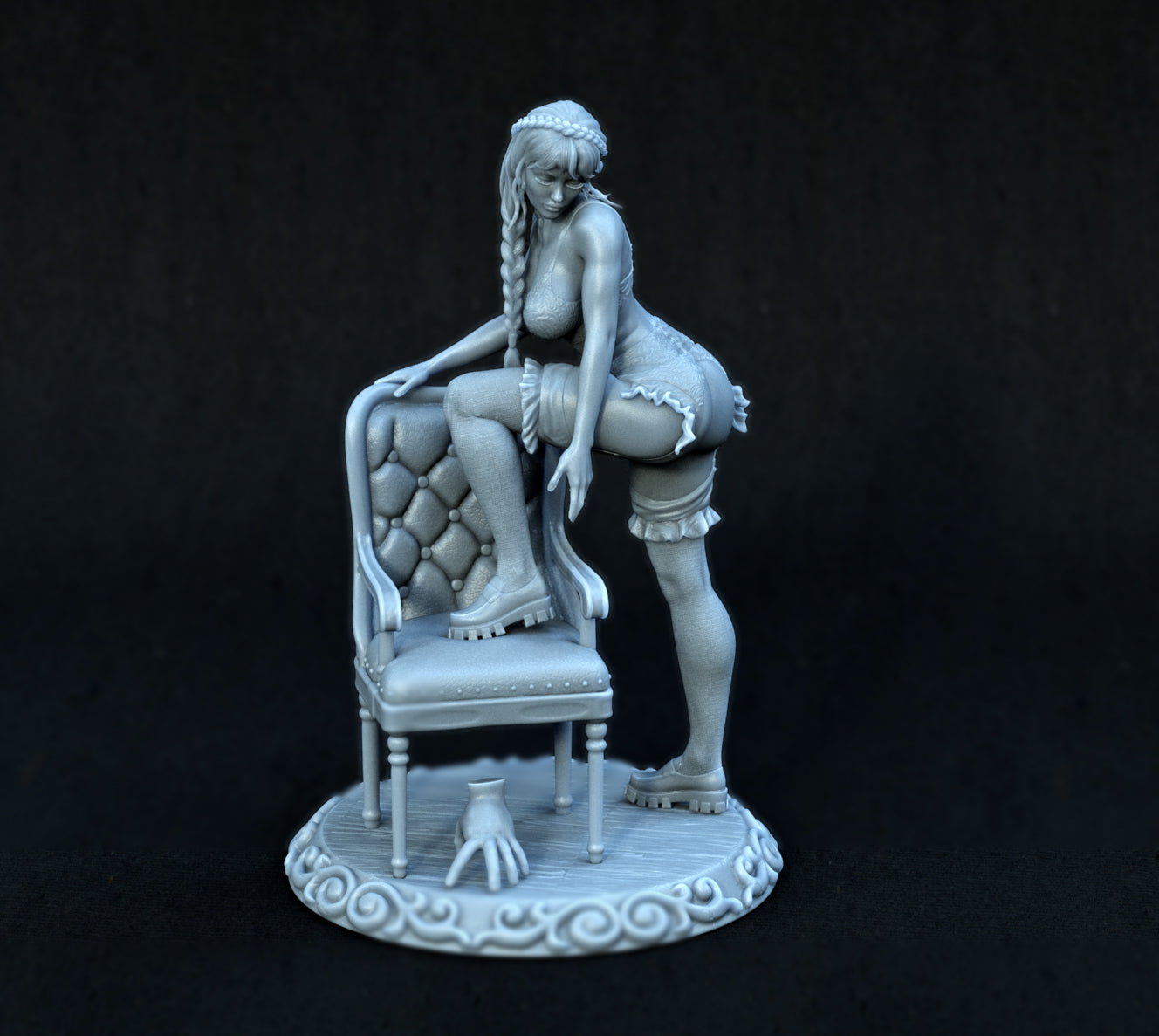1282 Wednesday NSFW - STL 3D Print Files